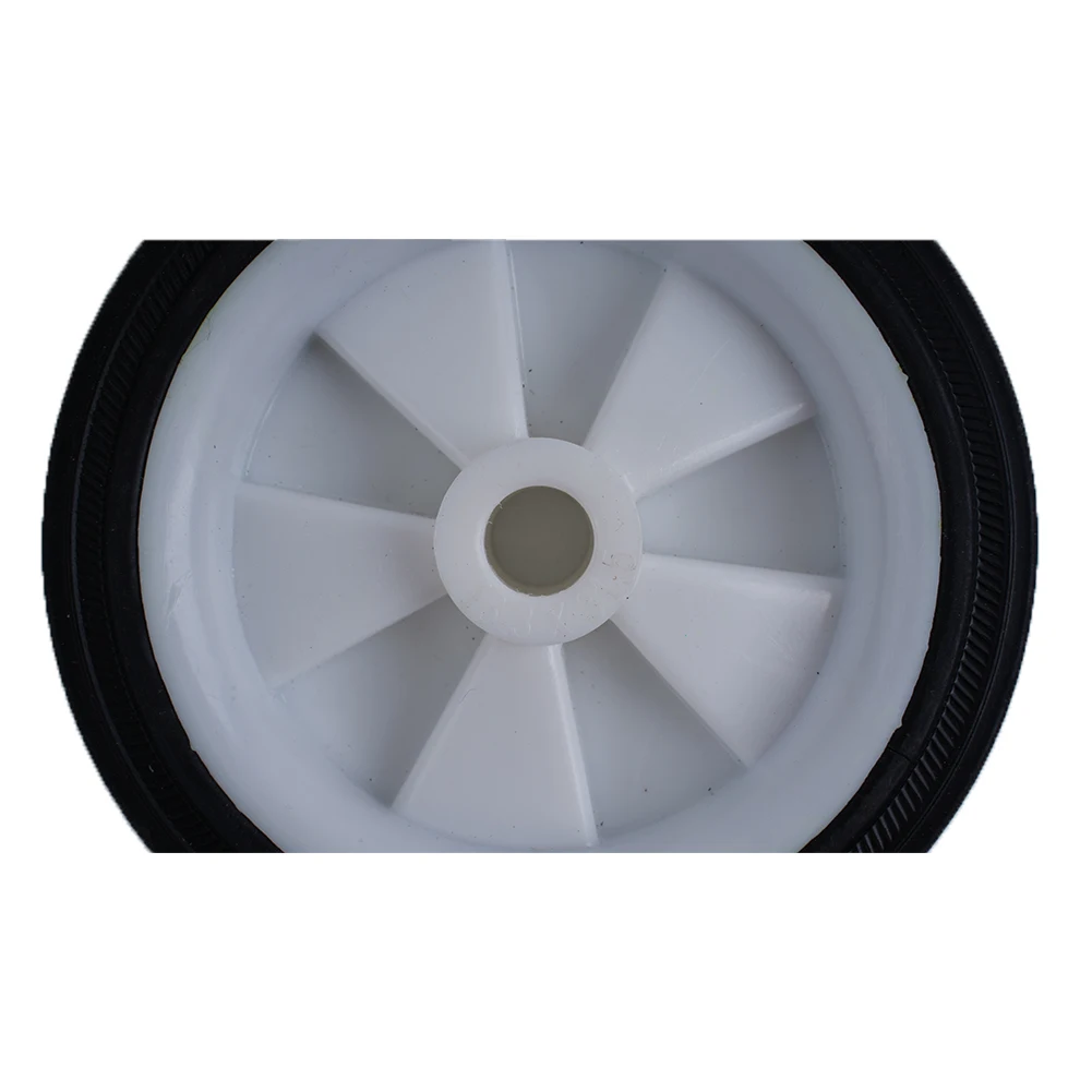 Air Compressor Caster Set Silent Rolling Shock Absorbing Non-Slip Wheels Compatible with Standard Air Pump and Compressor Bases