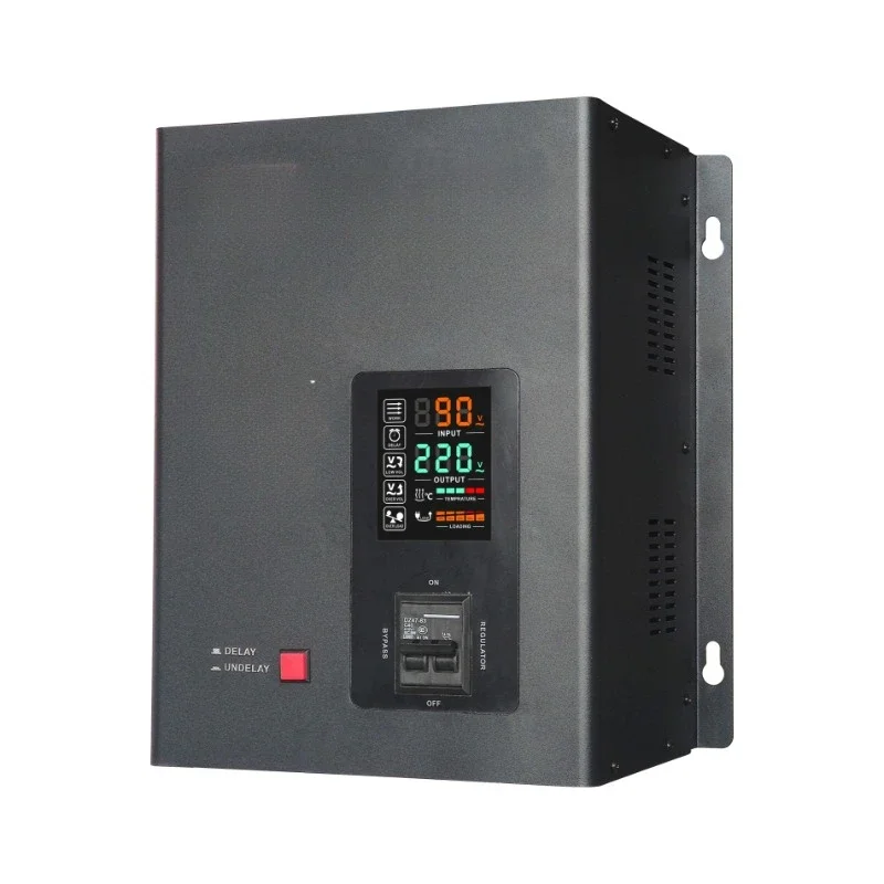 15KVA Wall mounted Home Use Single Phase Automatic AC220V Power Voltage Regulator