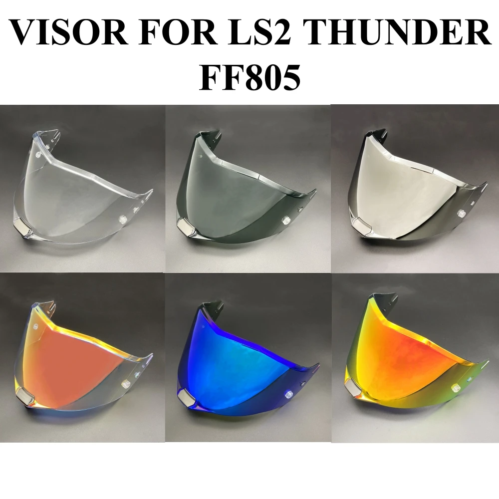 Helmet Visor for LS2 THUNDER FF805 Shields High Strength Helmets Face Shield Sunshield Casco Para Moto Visera Accessories Parts