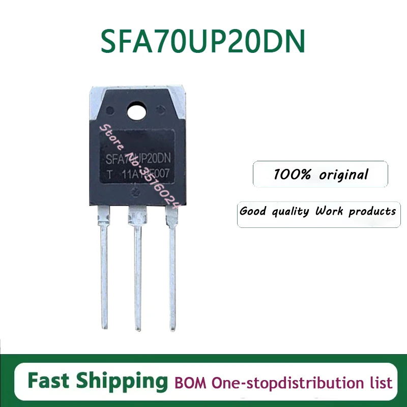 10PCS/lot  K50H603 IKW50N60H3 K75H603 IKW75N60H3 TO-247 SFA70UP20DN 70A 200V  100% NEW