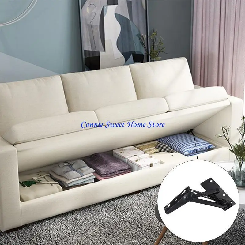 LXAF Multifunctional Supporting Spring Hinges For Support Sofa Headrest Storage Box