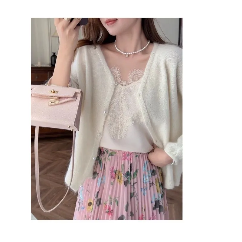 

Юбка женская весенне-летняя плиссированная с цветочным принтом, мягкая, дизайнерская, с завышенной талией, стройнящая, средней длины, удобная, универсальная, нишевая модель