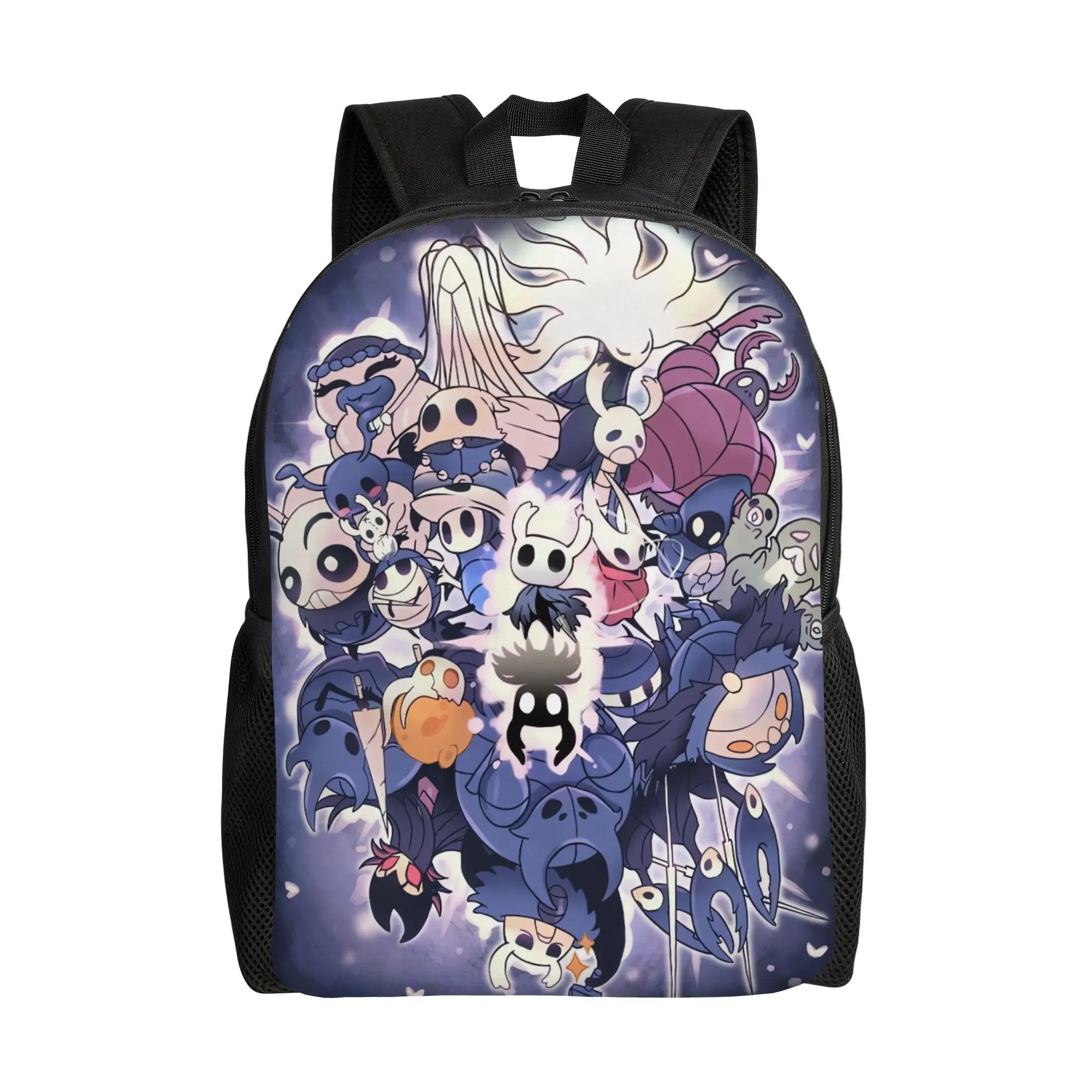 Hollow Knight Video Game Backpack  Trekking Backpacks Women Streetwear School Bags Design Pattern Rucksack