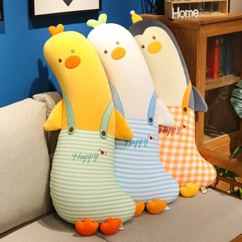 

Lovely Cartoon Animal Side Sleep Duck Pillow Soft Cozy Throw Pillows Girlfriend Schoolmate Gift Long Pillows Cute Birthday Gifts