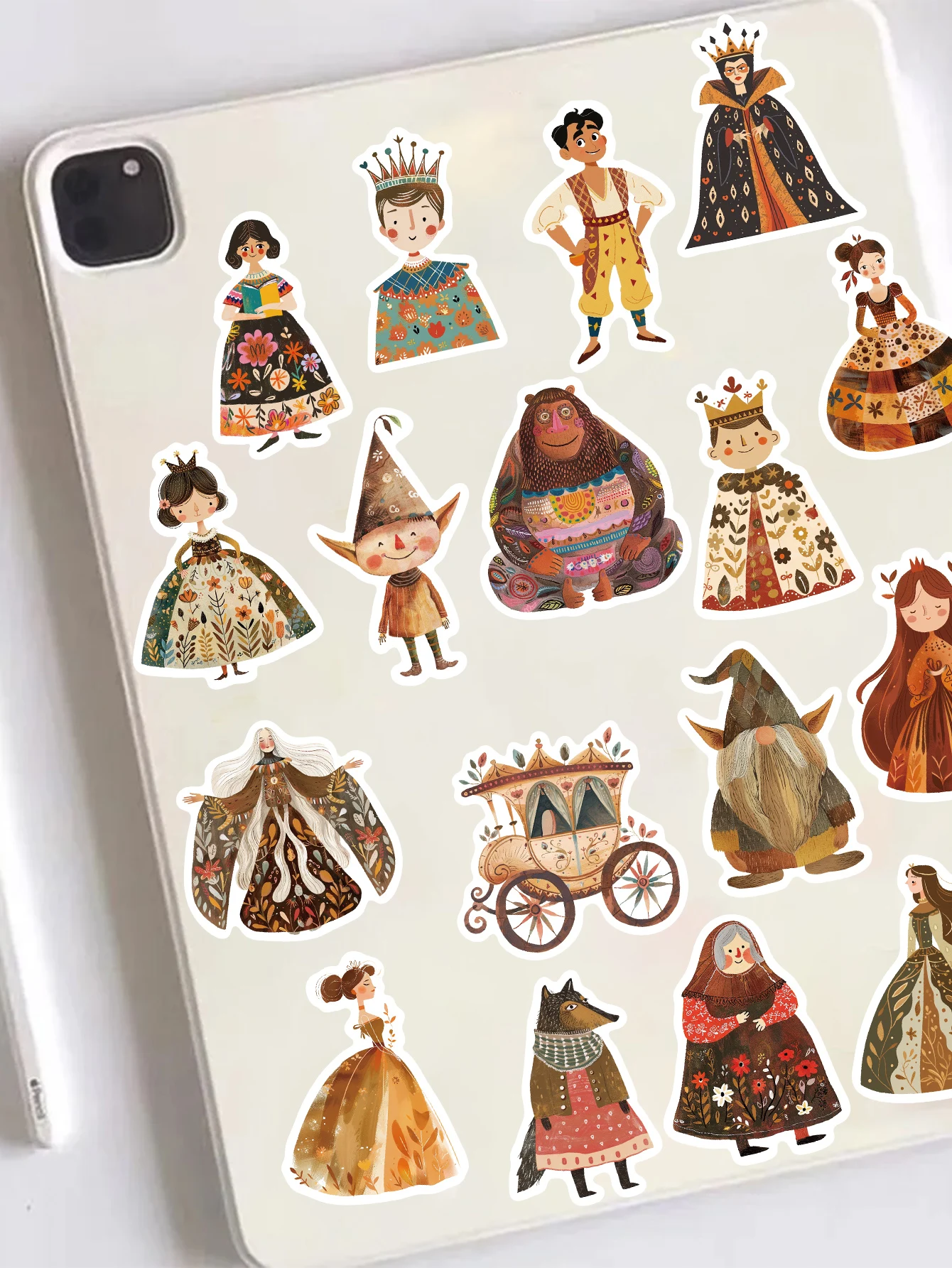 50PCS Fairy tale character stickers decorated notebook water bottle sticker helmet skateboard guitar DIY waterproof sticker