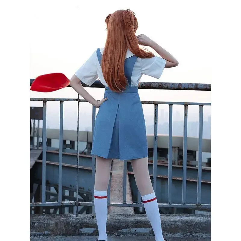 2026 إيفا القرن الجديد أنيمي تأثيري orm تنورة ضباب الأزرق المدرسة orm الدكتور للنساء المحارب زي Jk طالب الزي #3