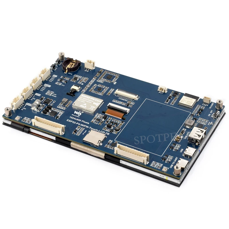 Picture 7: ESP32 P4 Development Board 7-inch LCD Display 1024×600 7inch Touchscreen ESP32-C6 WiFi6 Deepseek For Xiaozhi AI
