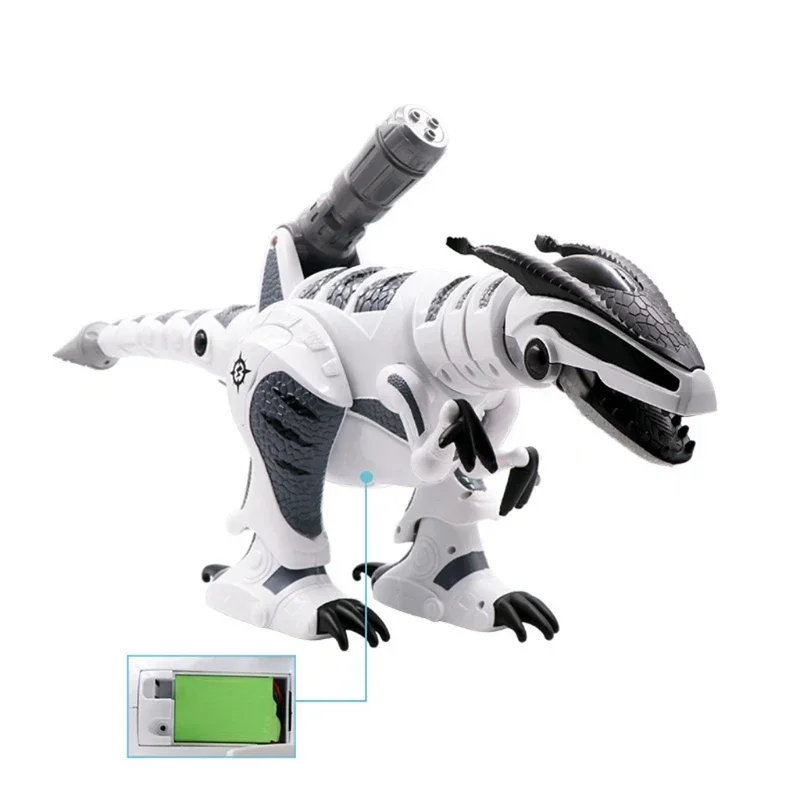 Jouet intelligent coule de dinosaure de robot RC, télécommande électronique, Vorannosaurus