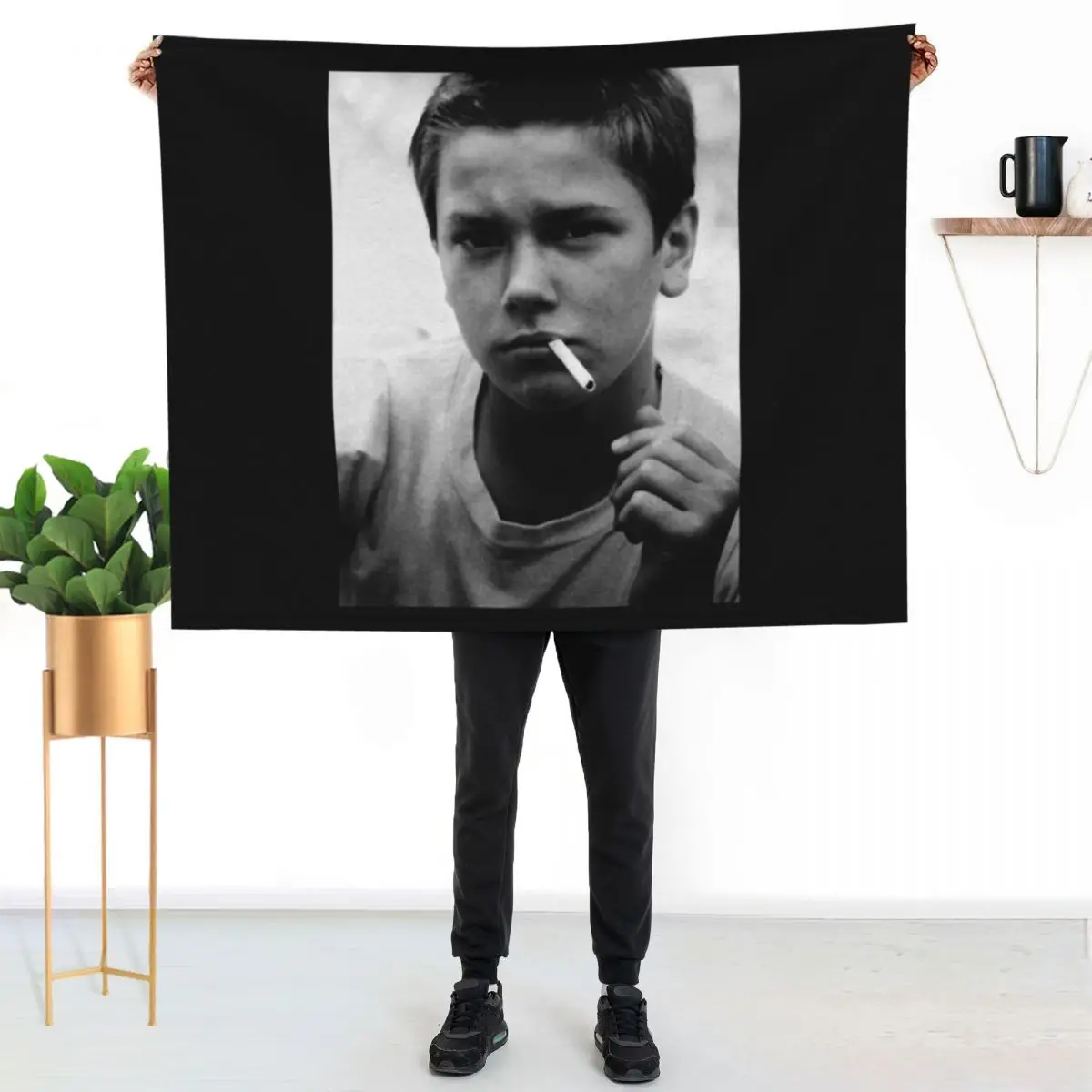

Gifts For Men River Phoenix (Stand By Me) Halloween Throw Blanket Elegant Warm Throw Blanket for Hotel Home