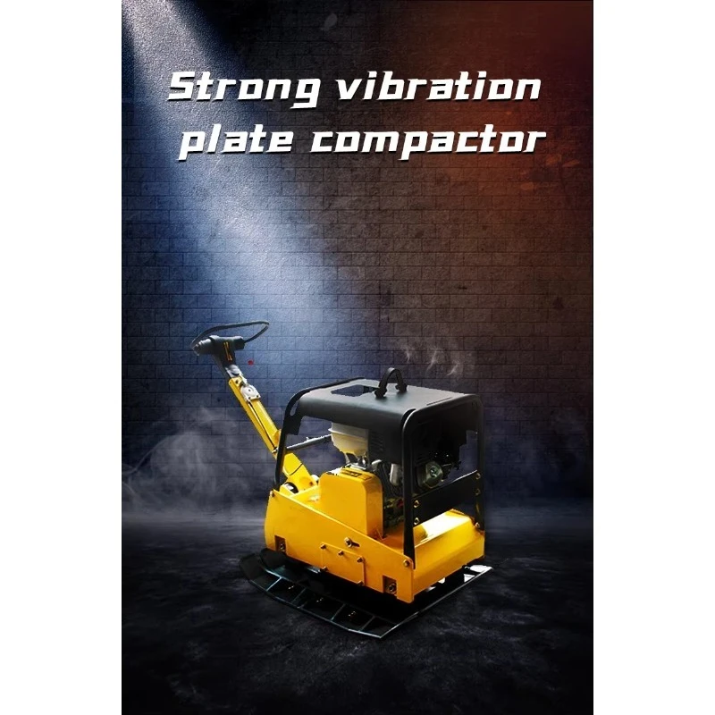 Handheld Reversible Soil Compaction Vibrating Hydraulic Plate Compactor for Sale
