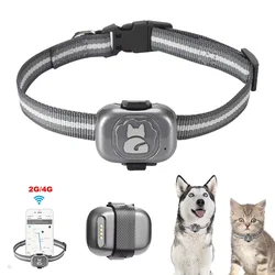 Smart Mini Gps Tracker for Dogs Waterproof Anti-Lost Gps for Cats Pet Alarm Two-way Call Tracking Locator Collar Dog Accessories