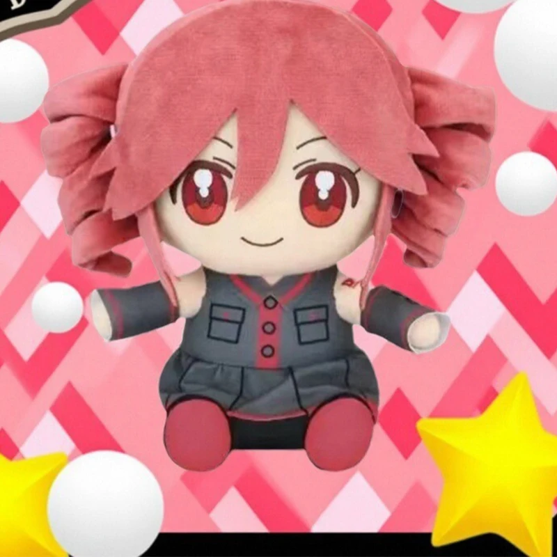 

Kasane Teto Plush Toy Soft Doll Stuffed Plushies Figure Anime Cosplay Cartoon Birthday Present Christmas Gift for Fans