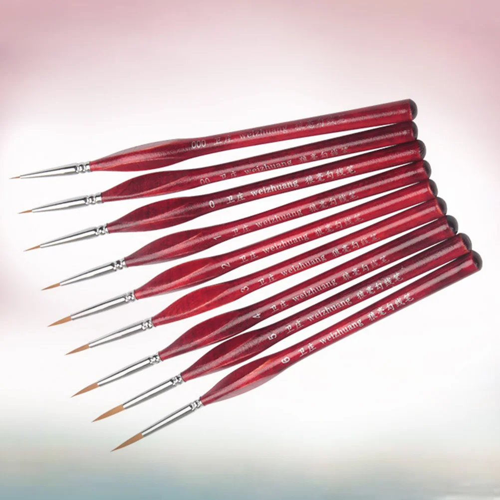 7 قطعة مجموعة أقلام بطانة رفيعة 0.3 مللي متر 0.5 مللي متر 0.8 مللي متر رسم أقلام الرسم لمجلة الفن تلوين كتاب ماركر التوضيح الكتابة الخشب #2