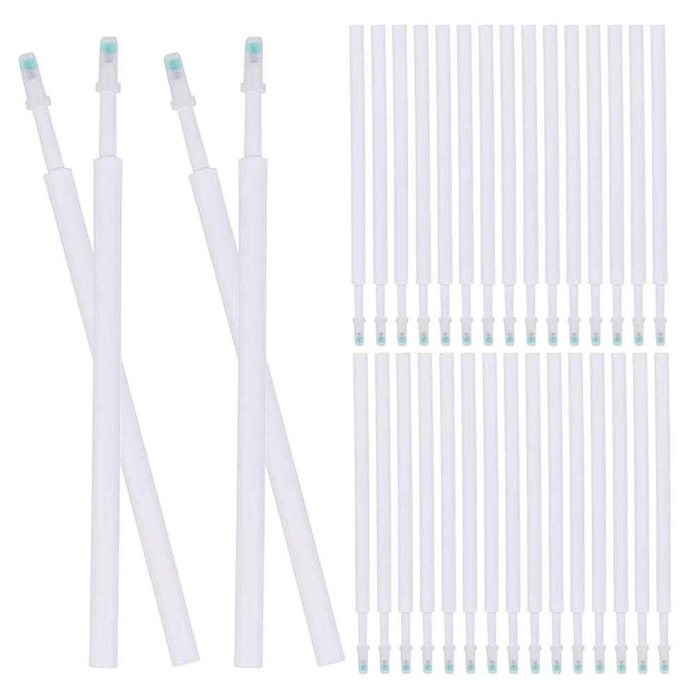 

100pcs Neutral Pen Refills Black Ink Fine Tip Gel Pens Office School Supplies Writing Stationery Portable Creative