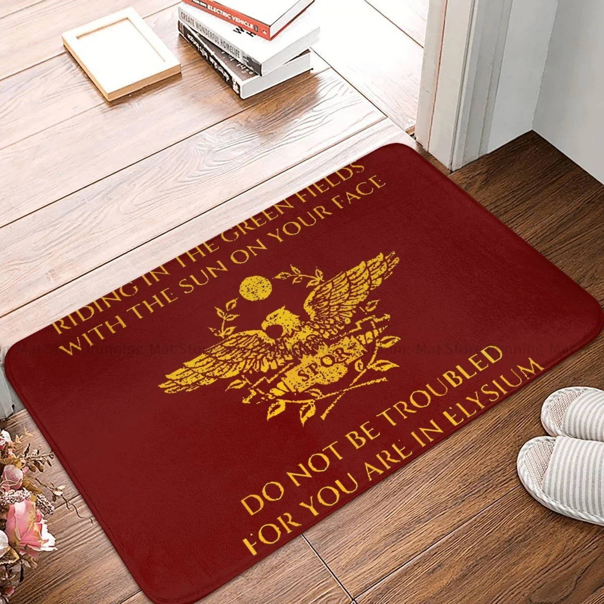 Ancient Romans Bath Mat For You Are In Elysium Doormat Living Room Carpet Entrance Door Rug Home Decoration