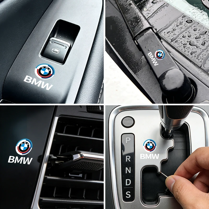 자동차 로고 스티커 크리스탈 자동차 스티커 연료 탱크 장식 액세서리 BMW 1 3 4 5 6 7 시리즈 M X1 X3 퍼포먼스 알피나 G20 F20 용
