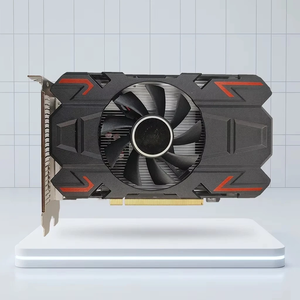 For New RX 560 4GB GDDR5 128Bit Fan Cooling PCI Express 3.0 X16 Gaming Graphics Card for Desktop Computers