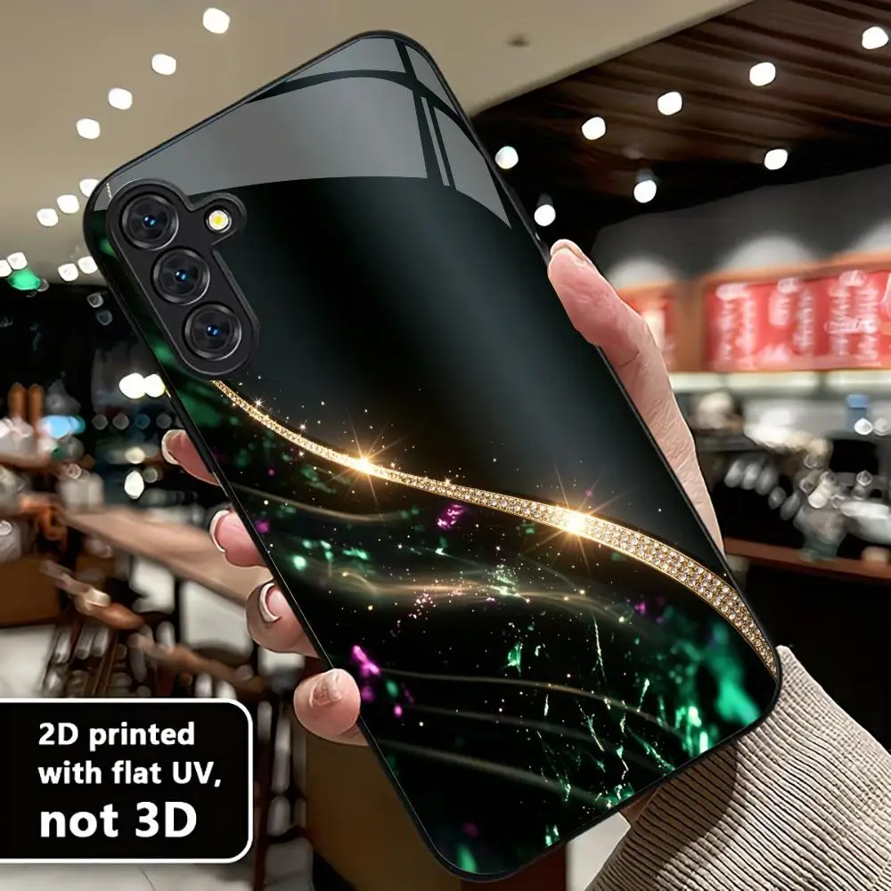 High-end Simple yet elegant phone case glass s26 ultra case s25 ultra case for Samsung Galaxy S26 S25 S24 S23 S22 FE,Ultra,Plus