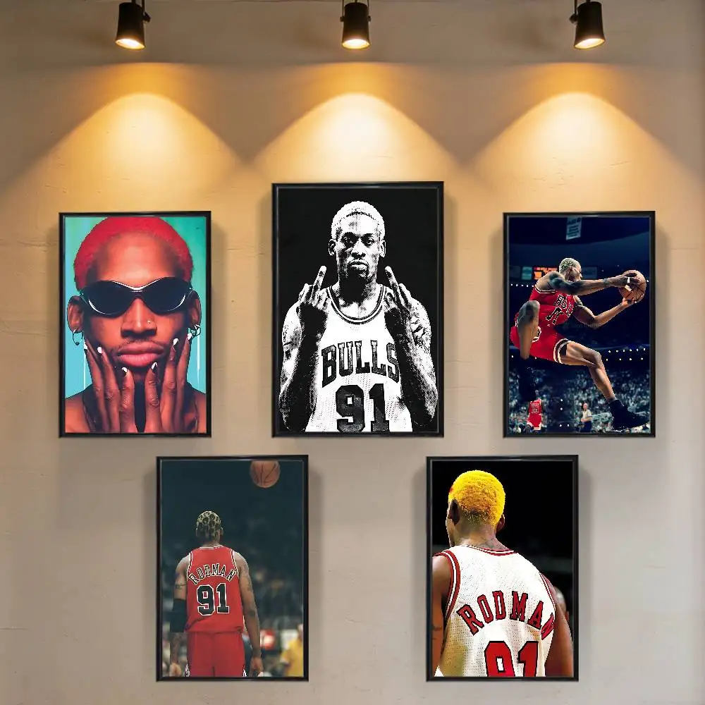 

Slam Dunk D-Dennis Rodman-es Poster Prints Wall Art Picture Painting Gift Living Room Restaurant Bar Large Dec Sticker