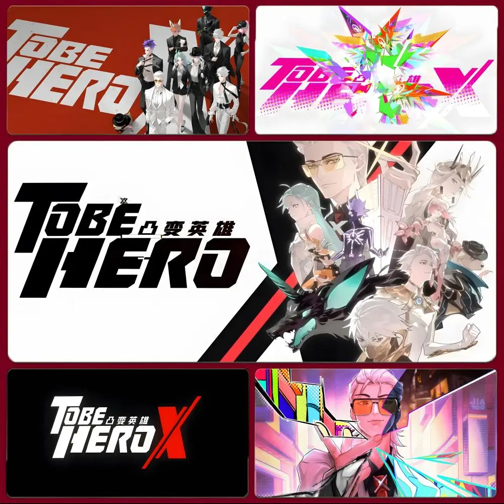 

anime funny T-To Be Hero Mouse Pad Large Gaming Mousepad with Stitched Edges Thickened Desk Mat PC