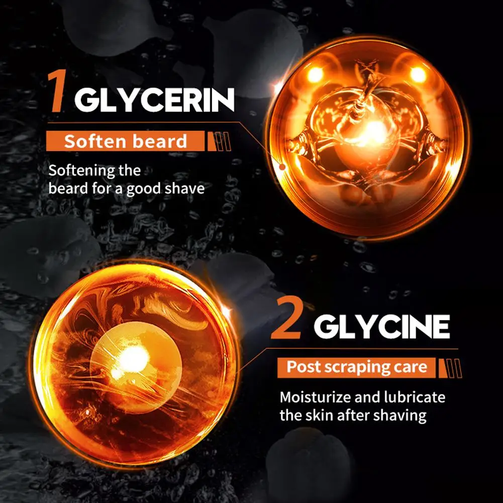 ماوس حلاقة رجالي من SADOER رغوة حلاقة اللحية الناعمة للرجال المنعشين والترطيب وتنعيم الجذور الليفية غير المهيجة