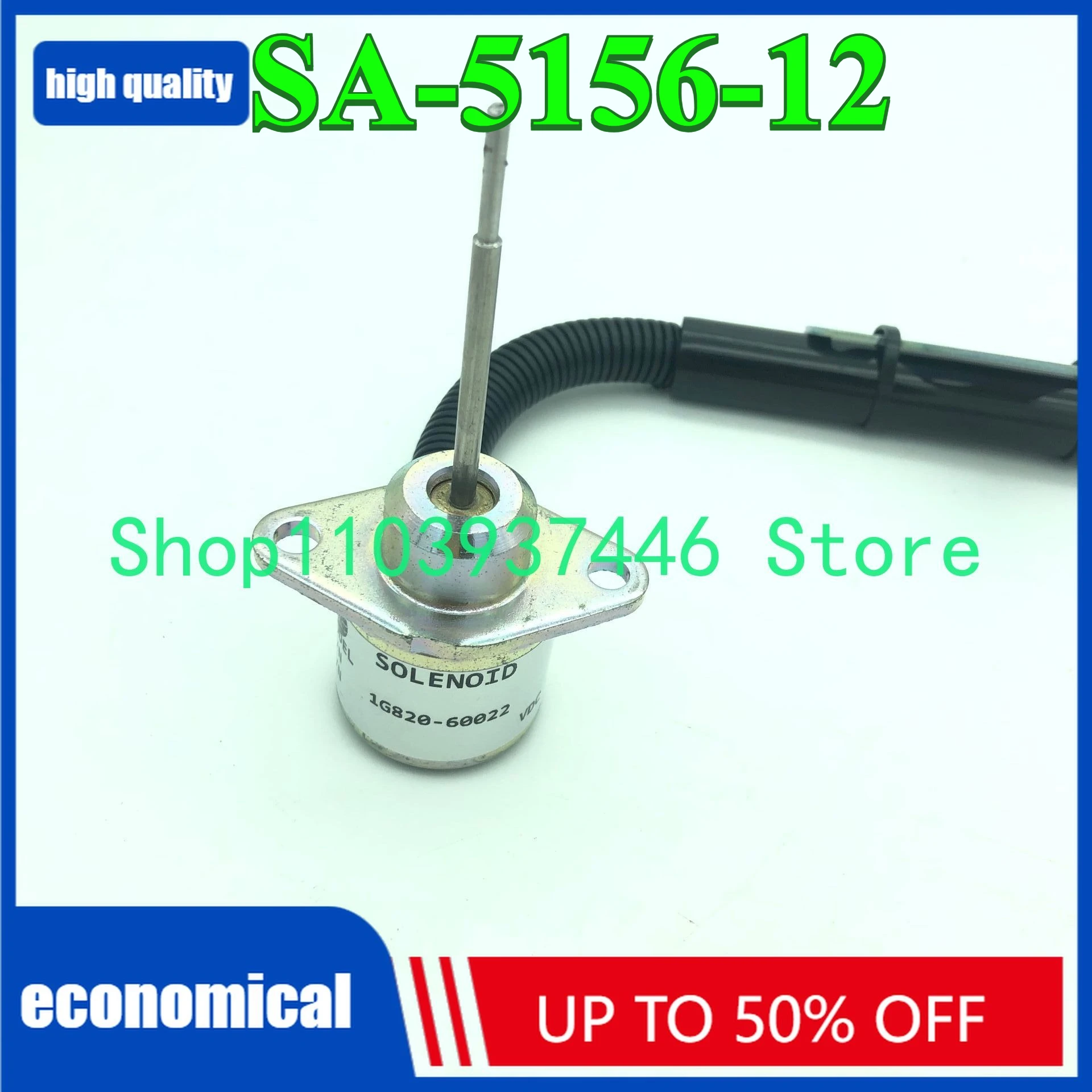 

1503ES-12A5SUC9SLC24 New Diesel Shutoff Solenoid Valve SA-5156-12 For Woodward 1G820-60022