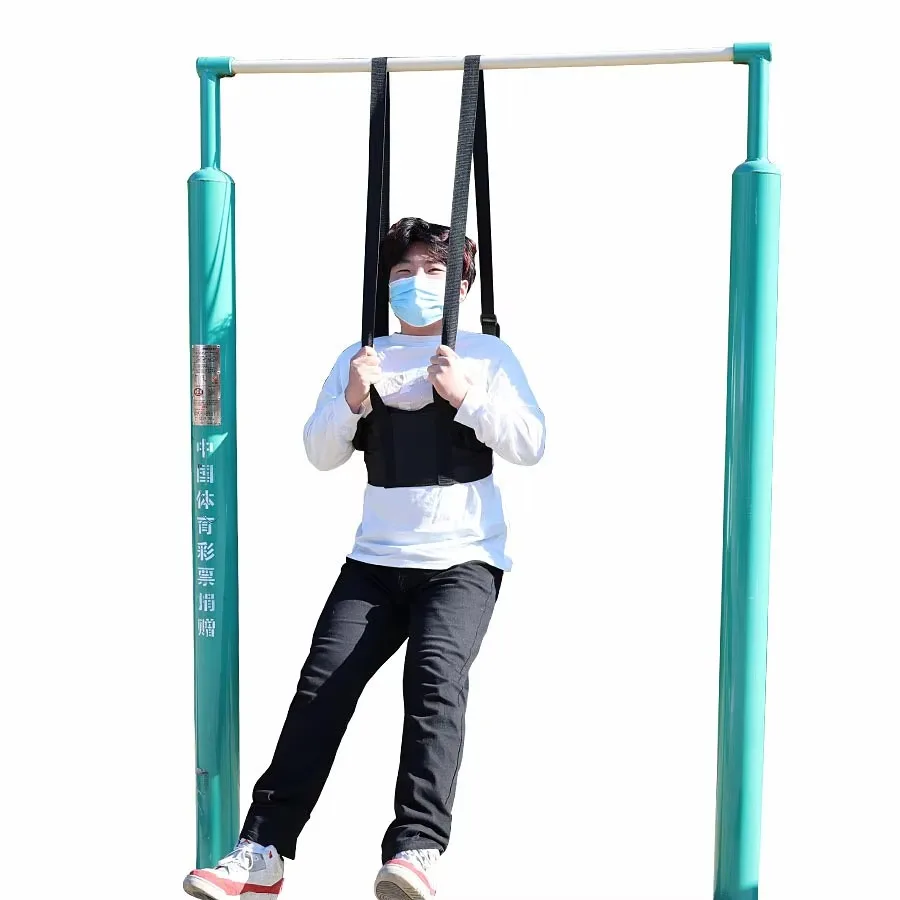 Hanging Horizontal Bar Lumbar Traction Belt Sling Hanging Fixation Belt Spinal Protrusion Stretching Belt Pelvic Home Care