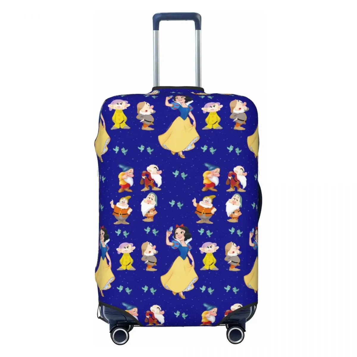 

Защитный чехол для чемодана с изображением Белоснежки и семи гномов в стиле аниме, модные чехлы для чемоданов 18-32 дюймов
