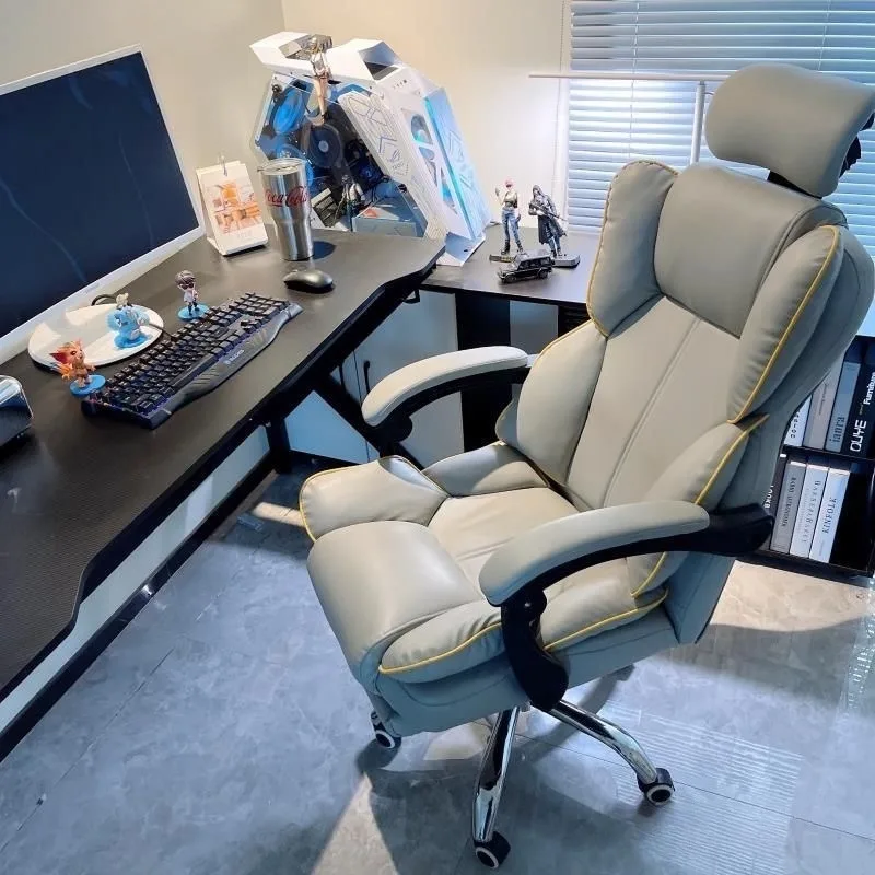 Computer chair household reclining comfortable sedentary e-sports chair backrest sofa chair dormitory live broadcast soft bag