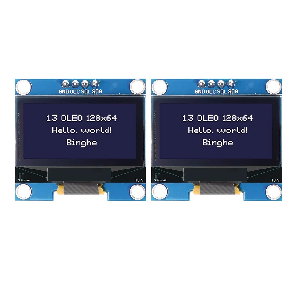 1 3 Inch Self Luminous For OLED Display for I2C Connection Low Power Consumption High Definition Graphics Support