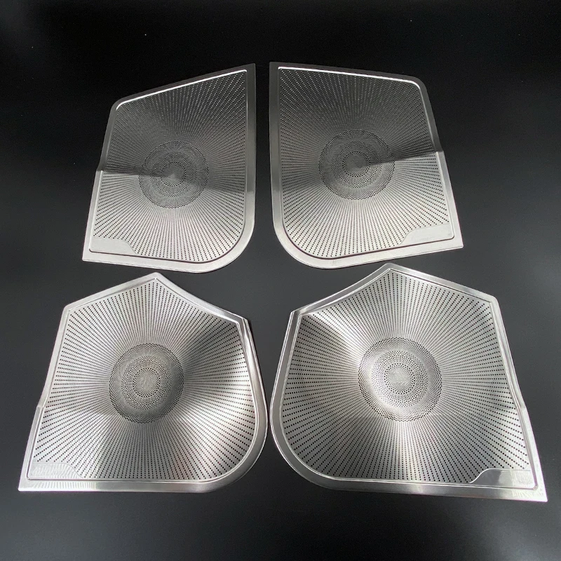 Door Loudspeaker Window Triangle Tweeter Audio Speaker Cover Trim Frame For Mercedes Benz E Class W212 2009-2015 Car Accessories image 3