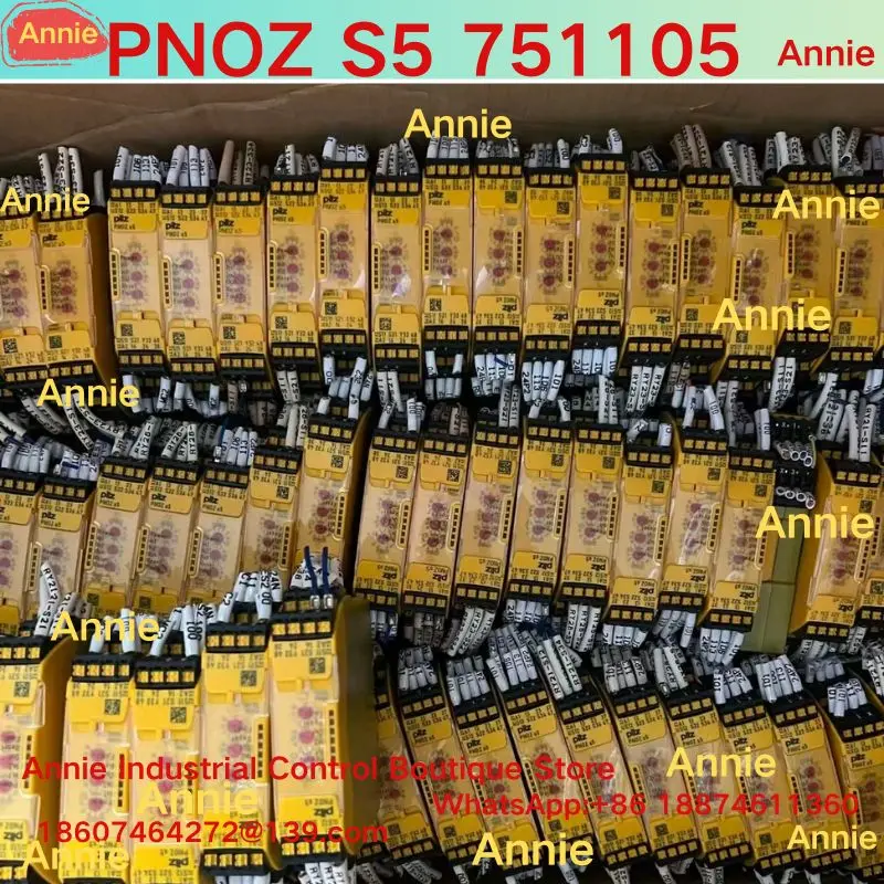 Second-hand test OK   PNOZ S5 751105 Safety Relay