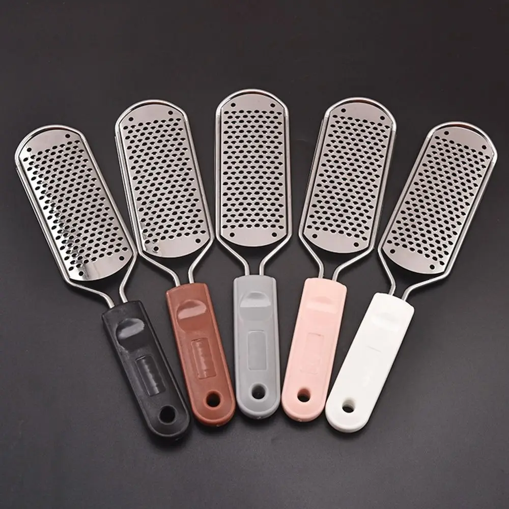 

Reusable Stainless Steel Foot File Callus Remover Exfoliating Foot Grinder Rubbing Feet Multifunctional Foot Board Rubbing Women