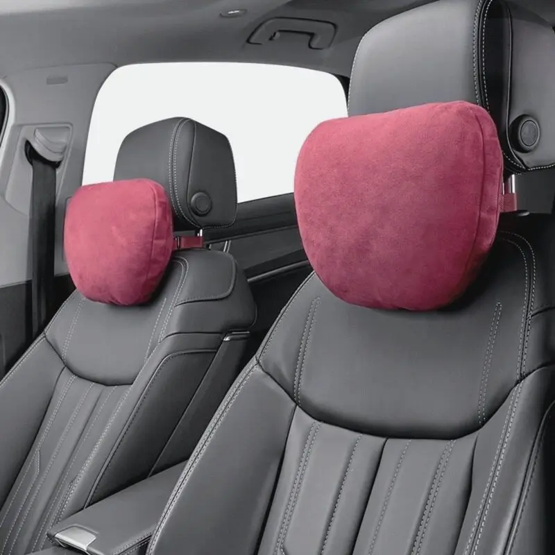 For VW Audi BMW Tesla Hyundai KIA Car Seat Headrest Neck Pillow for Porsche Mercedes Benz BYD Lexus Toyota Honda Accessories view 5