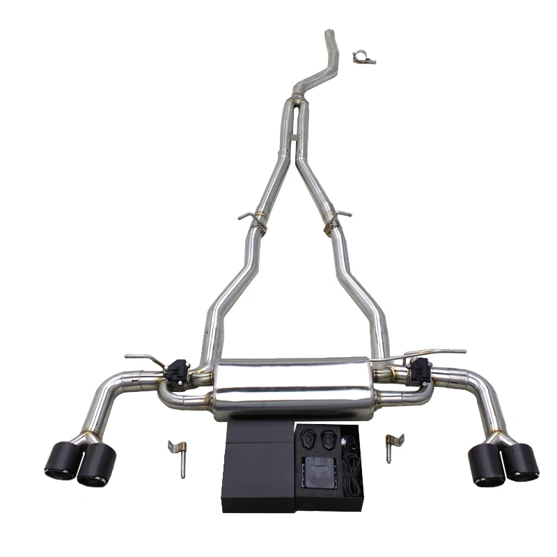 

Racing Performance Valvetronic Catback Exhaust For BMW 525 525Li G68 2.0T 2024+ SS304 Enhances Sound Exhaust Pipe Muffler