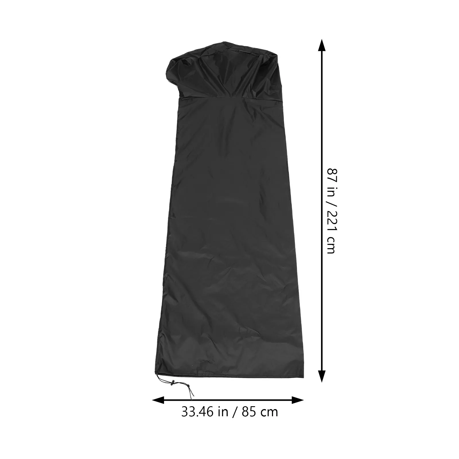 1Set Garden Patio Heater Cover Waterproof Wear-Resistant Oxford Cloth Protector Outdoor Heater Dust Rain Snow Shield