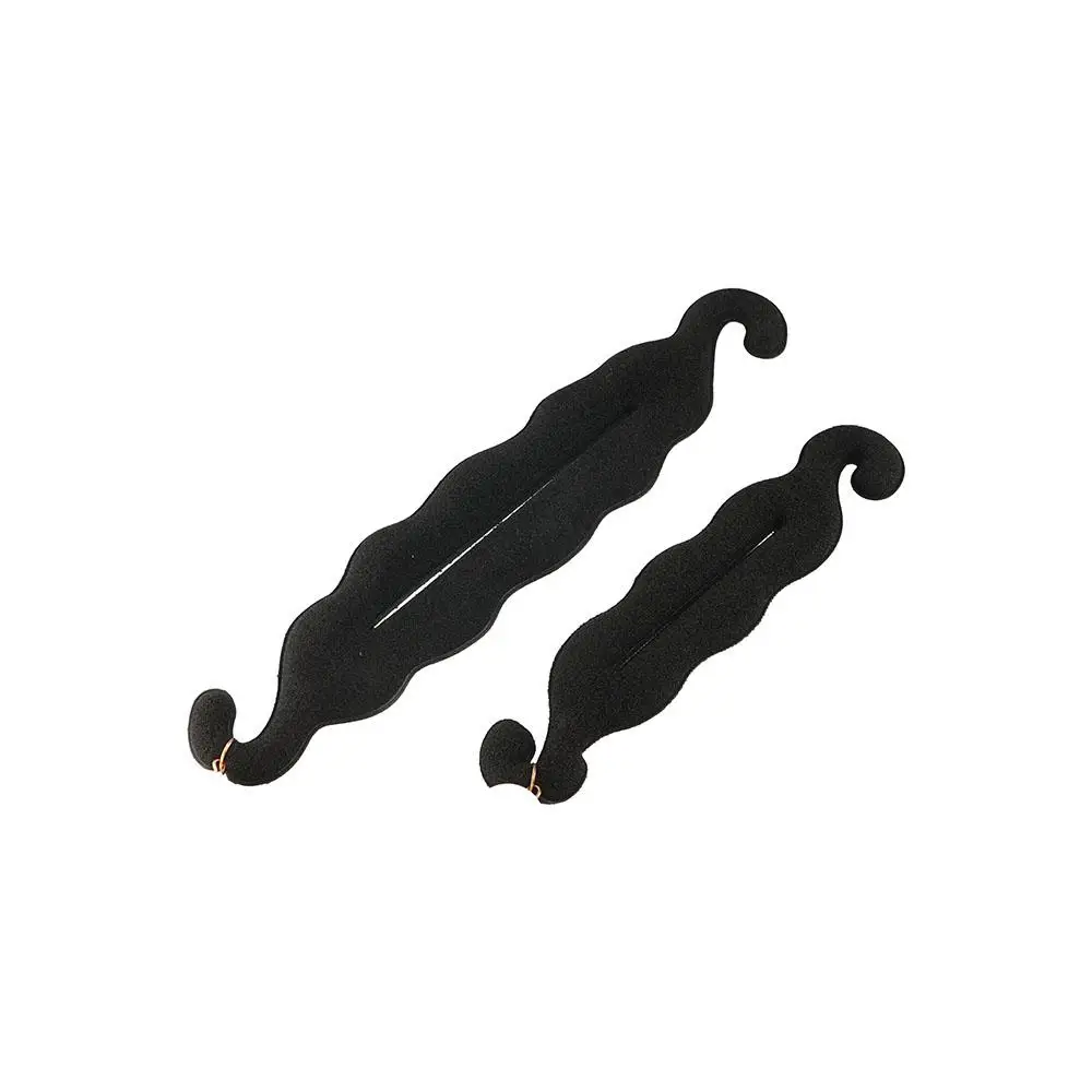 Pearl Hairstyle Twist Maker Foam Sponge Clip Easy Big Ring Hair Bun Maker Hair Styling Tools Hair Disk Donut Bun Curler Braider