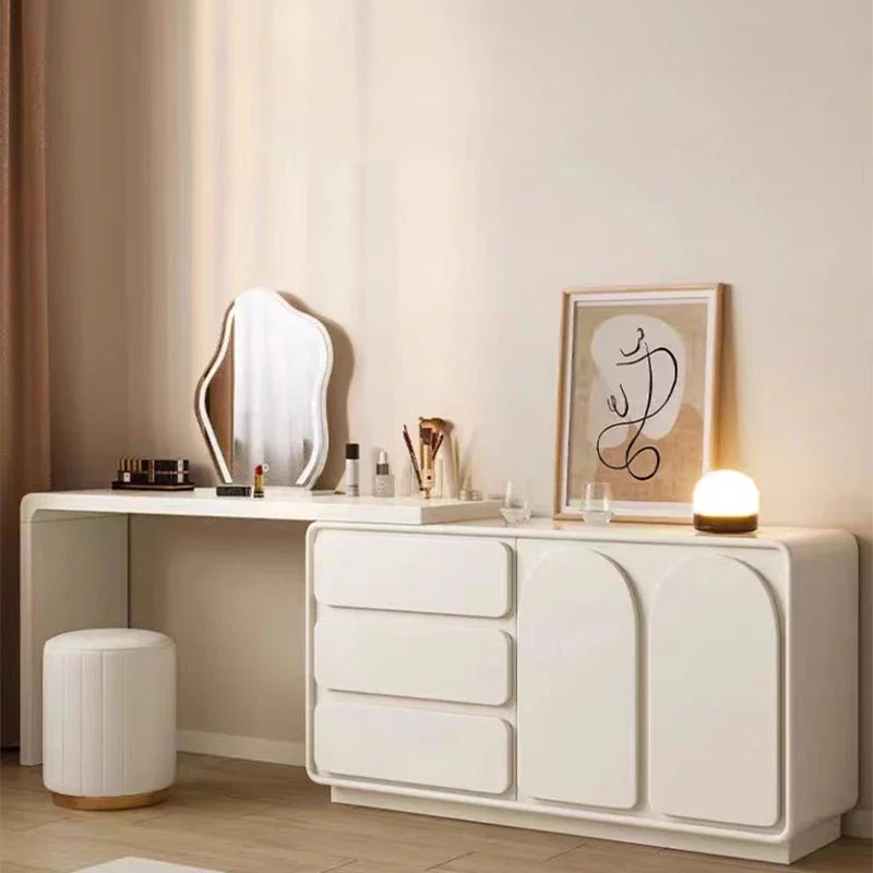 Stool Storage White Dresser Luxury Bedroom Vanity Modern Drawer Bedroom Dressers Sets Make Up Coiffeuse De Chambre Furniture