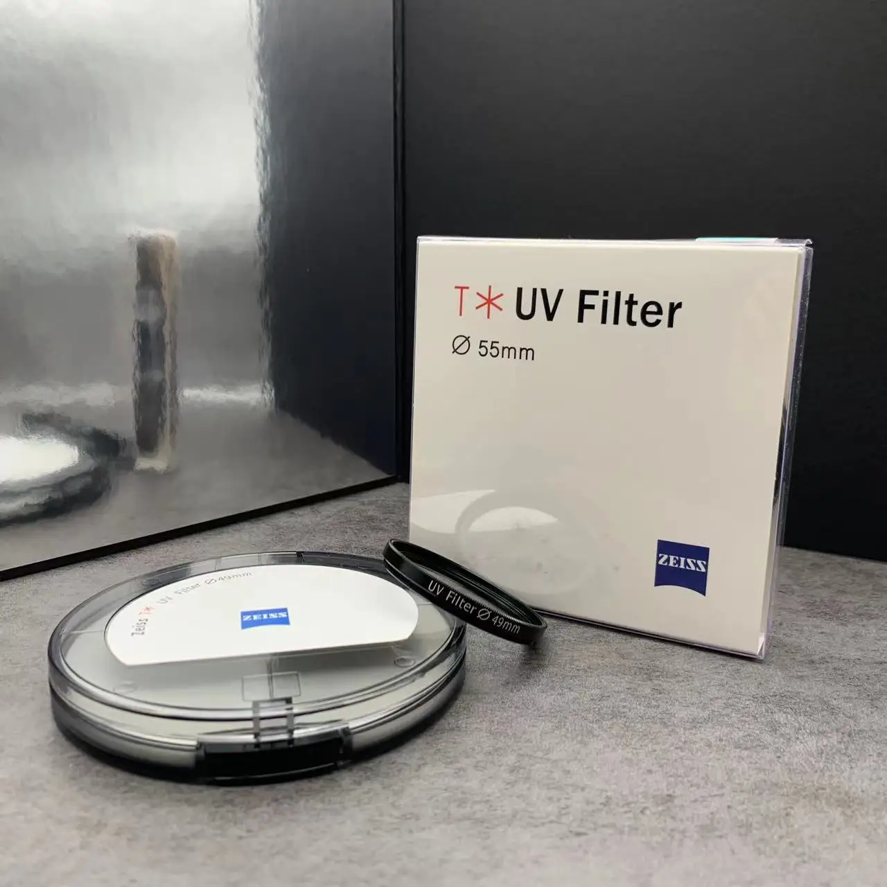 Zeiss Carl T * Filtro UV Proteção UV-Original Fino MC UV 49mm_52_55_58_62_67_72_77_82mm Multi-revestimento Ultra para Lente de Câmera SLR