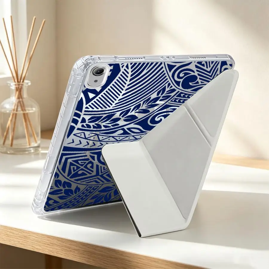 Tablet Case For Samsung Galaxy Tab S9 Plus S10 Lite S8 A8 A9 Plus S7 FE A11 With Pen Slot Cover Personalized Ethnic Patterns