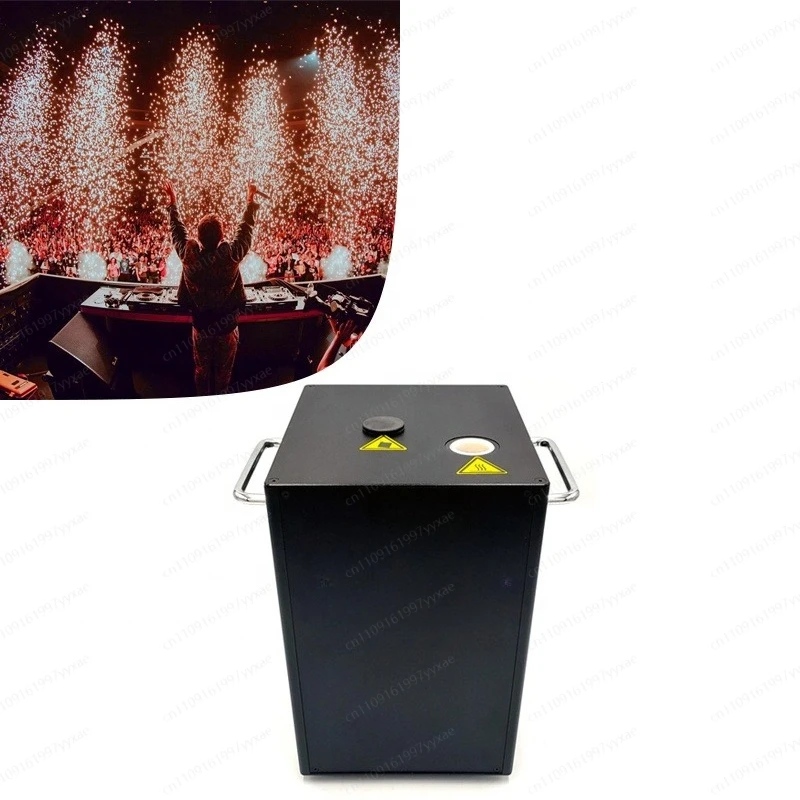 

Decrease Vibration Electronic Cold Pyro Spark Fire Work 26mm Strong Spray Head Cold Spark Machine for Wedding Disco Dj