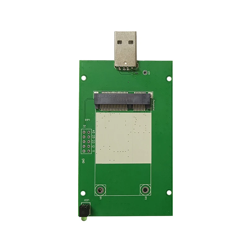 

Адаптер MINIPCIE — USB 2.0 с ящиком для SIM-карты для EC25E EC25AU EC25AF EG25 SIM7600G NL668 и т. д.