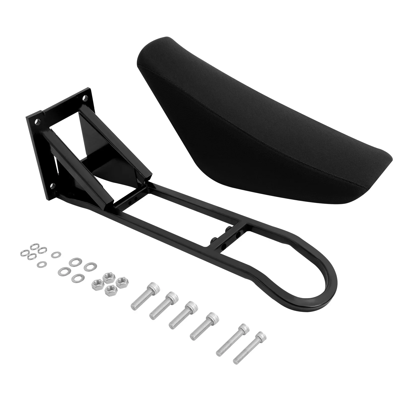 Motorcycle Style Saddle PU Seat Comfort Wide Big Soft Cruiser E-Bike Saddle For Stealth Bomber Electric Mountain Bike Beach