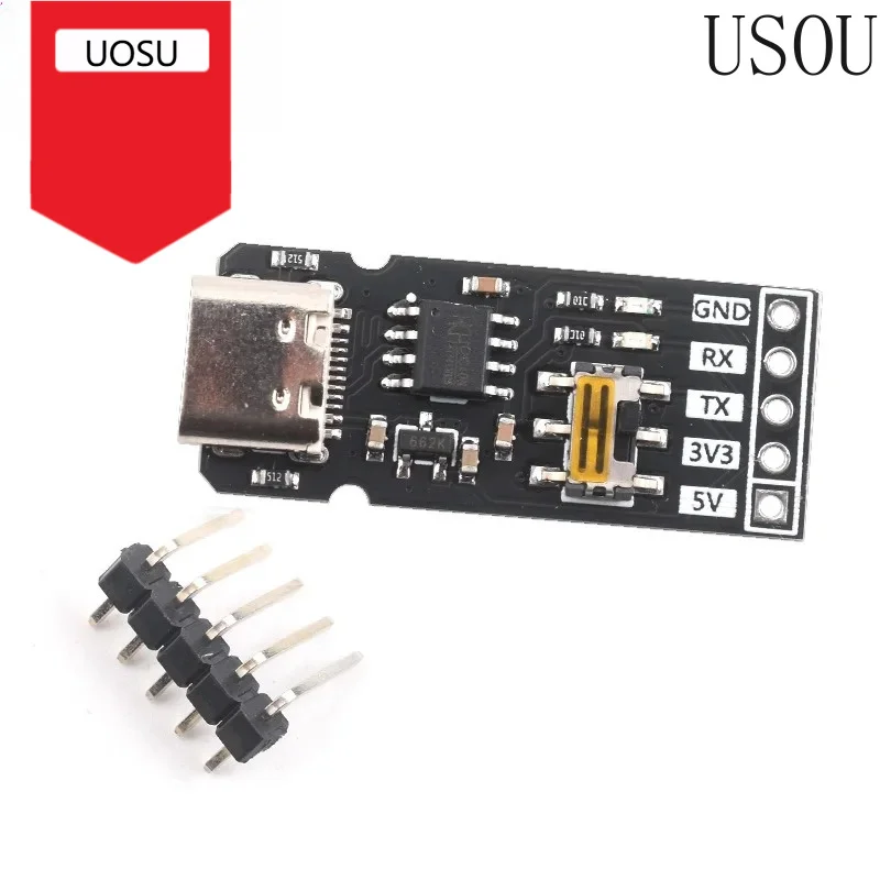 USB to Serial Module S-340 (Supports 3.3V/5V Levels)