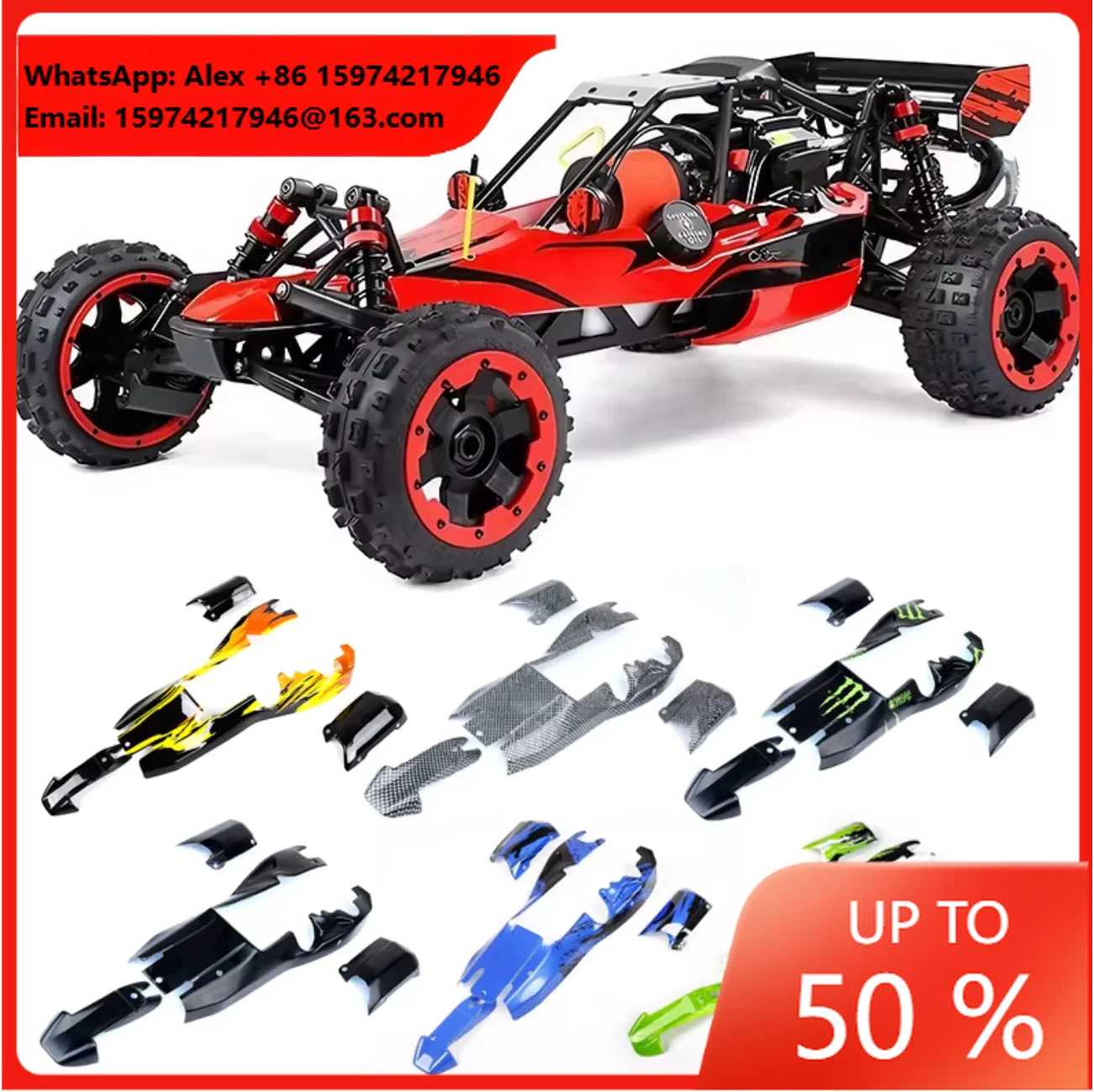 Rovan Rofun 5B 1:5 Gas Buggy Baja 2.4G RWD For Fuel Remote Control Truggy 2 Stroke 29CC RTR RC Car Metal Expert