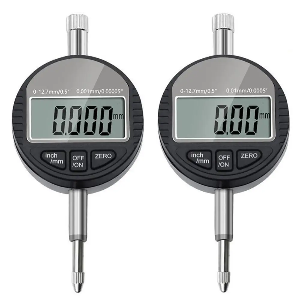 

0.01/0.001mm Dial Test Indicator Waterproof Electronic Dial Indicator Gauge 0-12.7mm Precision Digital Dial Indicator
