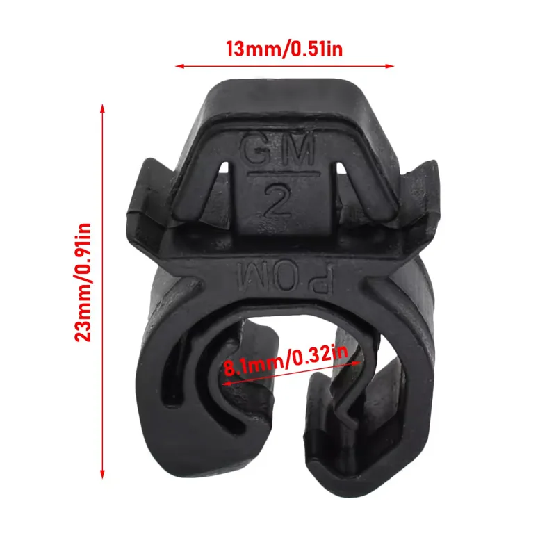 1180216 5PCS N-57 Hood fastener clip suitable for Buick Chevrolet automobile hood support frame buckle 1180061 1180181 09114314