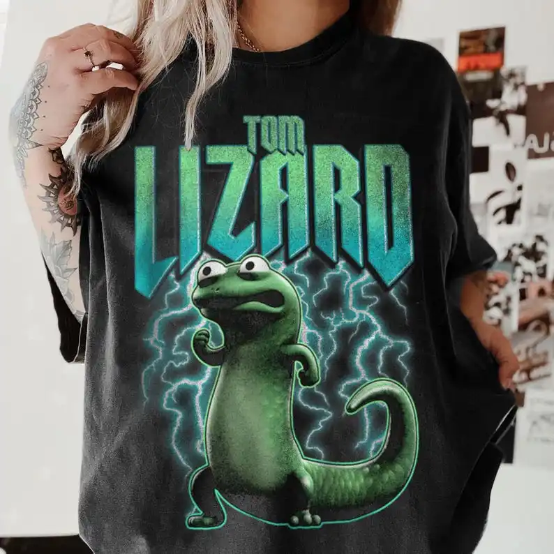 Hoppers Tom Lizard Metal Shirt, Trendy Lizard Meme Shirt 2026