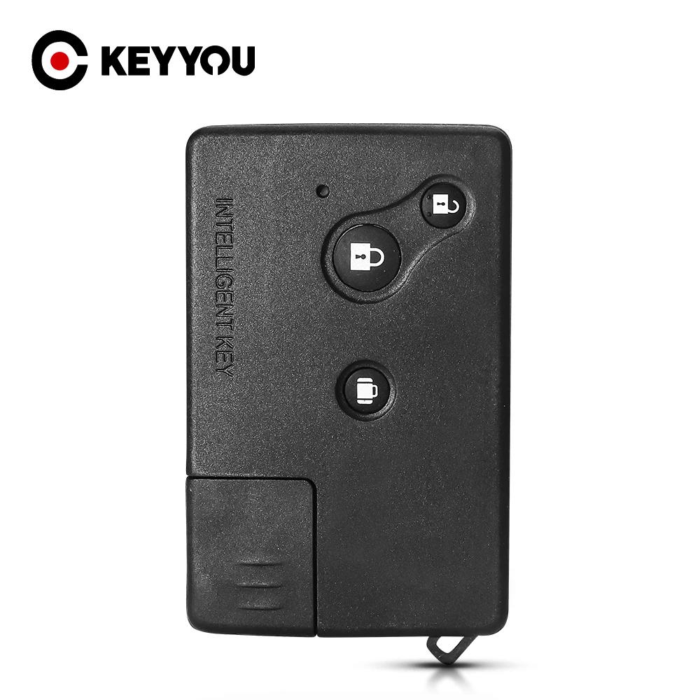 

KEYYOU for Nissan Teana (Old Model) Serena Presage Feana C24 Tu31 J31 with Small key Smart Remote Key Shell Case 3 Buttons