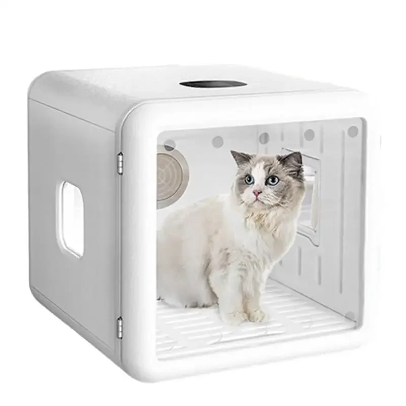 Ultra Silent 65L Automatic Dog Hair Dryer Intelligent Temperature Control 360-Degree Pet Drying Box For Grooming Dogs And Cats